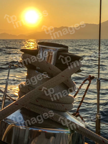 Sailing at Sunset
